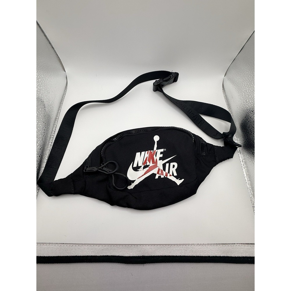 Nike x Air Jordan Jumpman Classic Crossbody Belt Bag (Black)(9A0260-023)